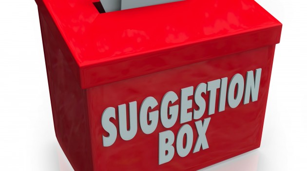 Suggestion box