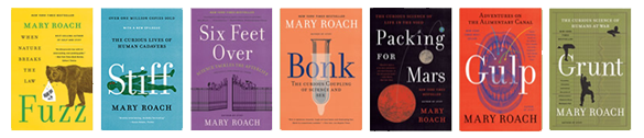 Bestselling books by Mary Roach